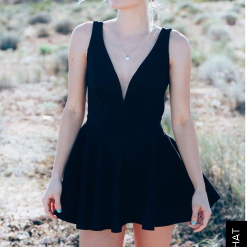 Lulu’s skater dress with skort